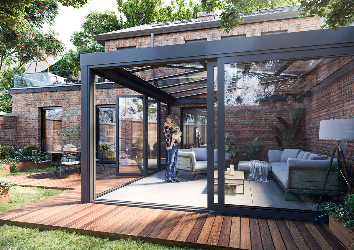 Aluminiowe ogrody zimowe Aluhaus