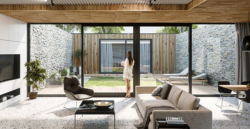 Drzwi tarasowe Aluhaus Slide