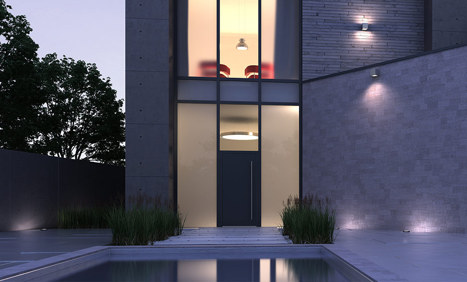 Drzwi wejściowe Elite Flat Aluhaus