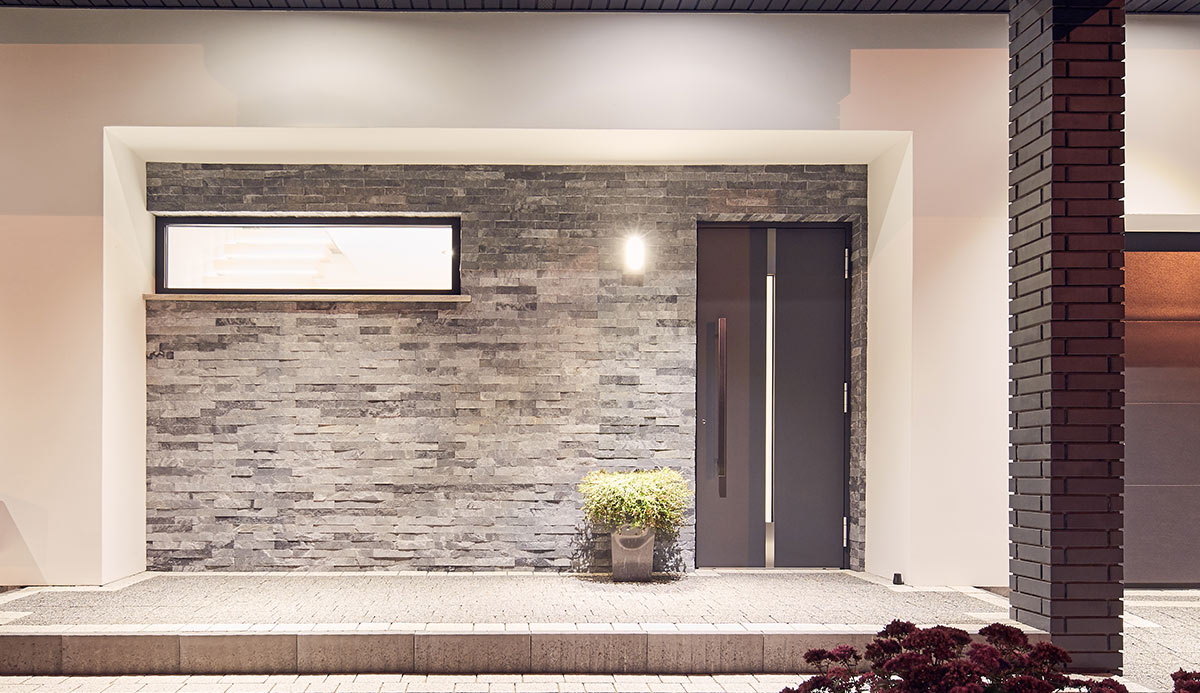 Drzwi aluminiowe wejściowe Aluhaus