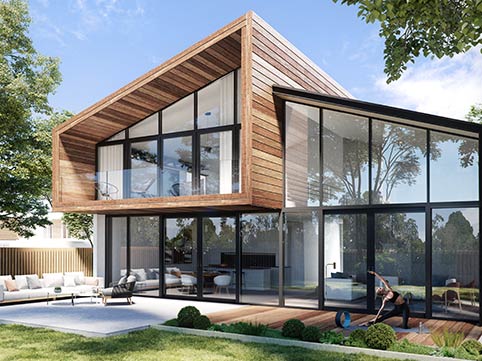 Okna aluminiowe Aluhaus 90