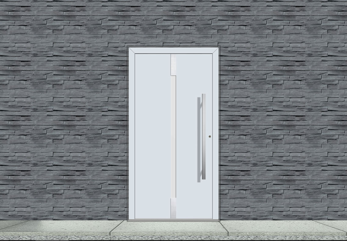 jasne drzwi zewnętrzne