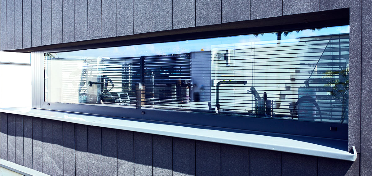 Okna do domu parterowego - Aluhaus