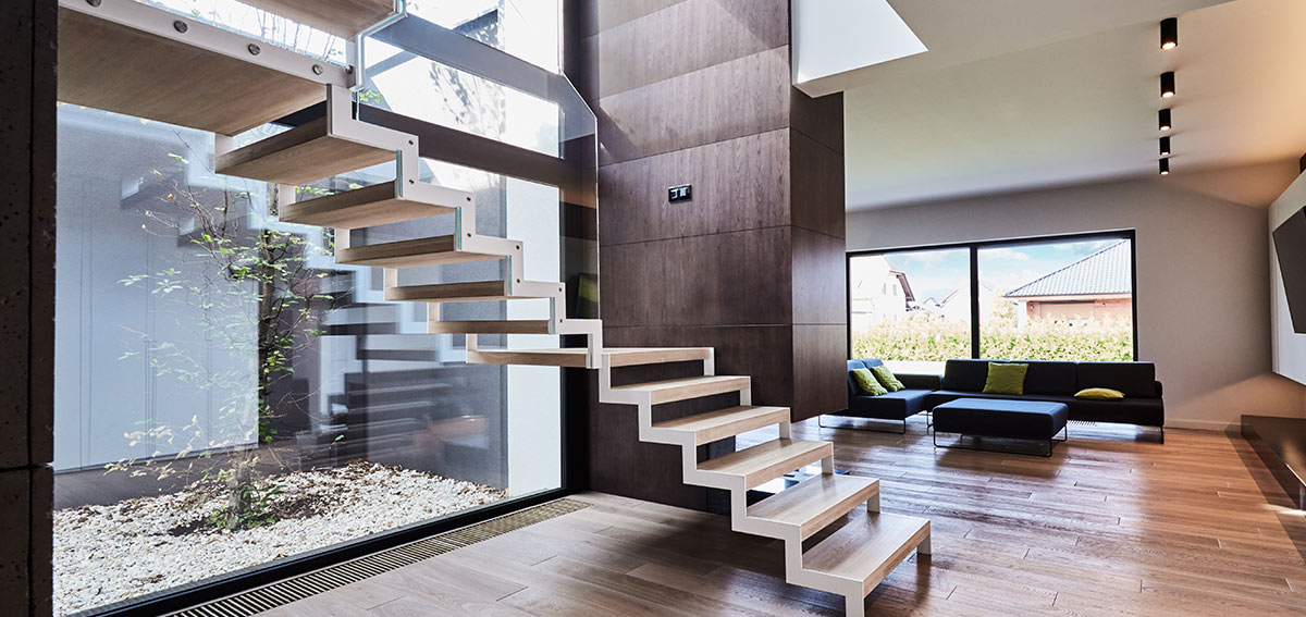 okna do salonu z aluminium - Aluhaus