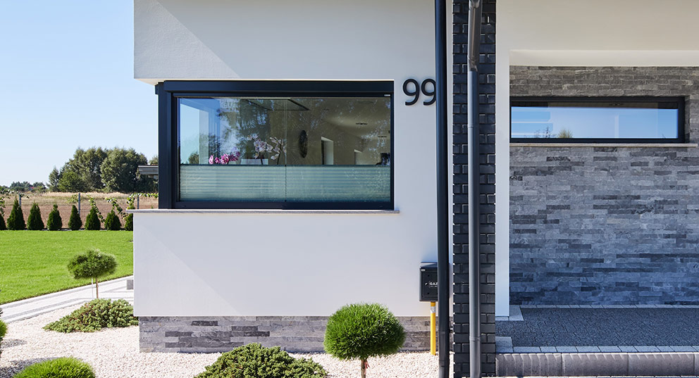 okna narożne - Aluhaus