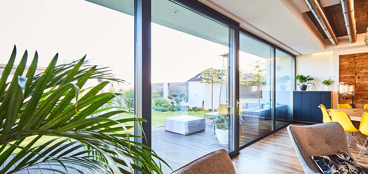 Okna wielkogabarytowe - Aluhaus