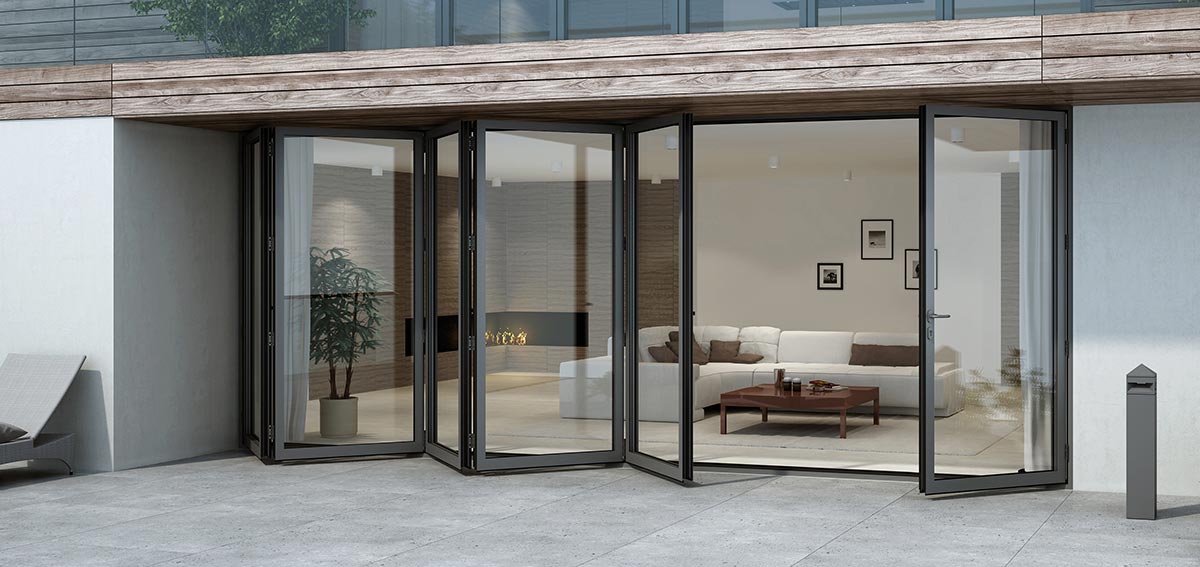 drzwi tarasowe składane