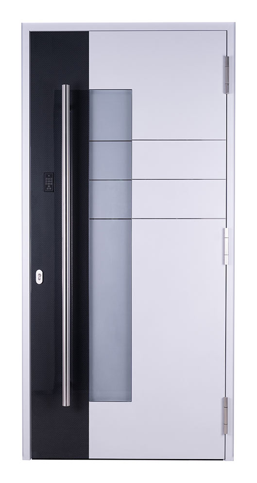 Drzwi aluminiowe Aluhaus Taida - RAL 9006