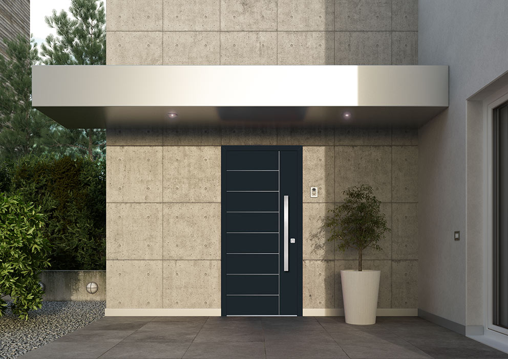 Drzwi antywłamaniowe Aluhaus - Tenvis