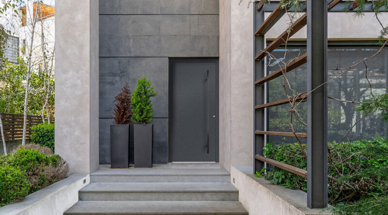 Drzwi wejściowe Aluhaus - Flat