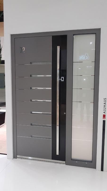 Drzwi zewnętrzne aluminiowe - Aluhaus