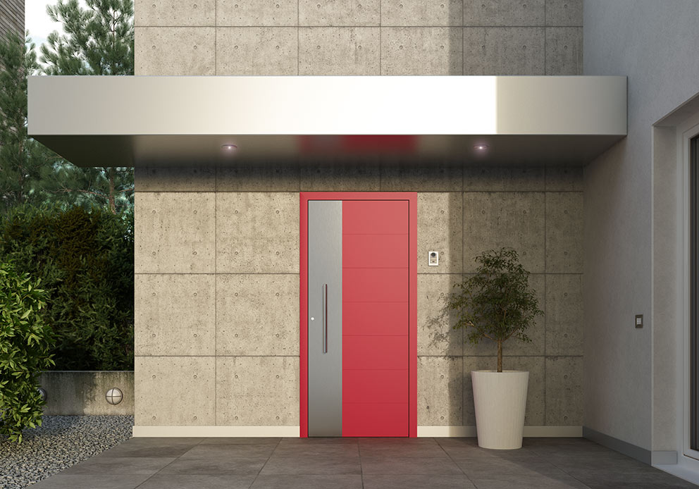 Drzwi zewnętrzne z aluminium – Aluhaus Drzwi zewnętrzne z aluminium - Aluhaus