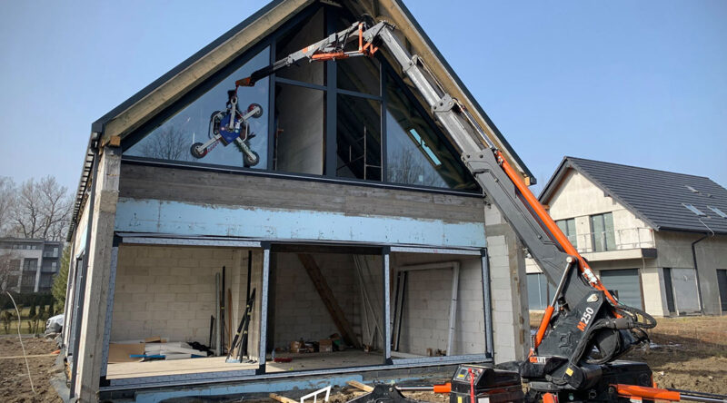 Montaż okien aluminiowych Aluhaus