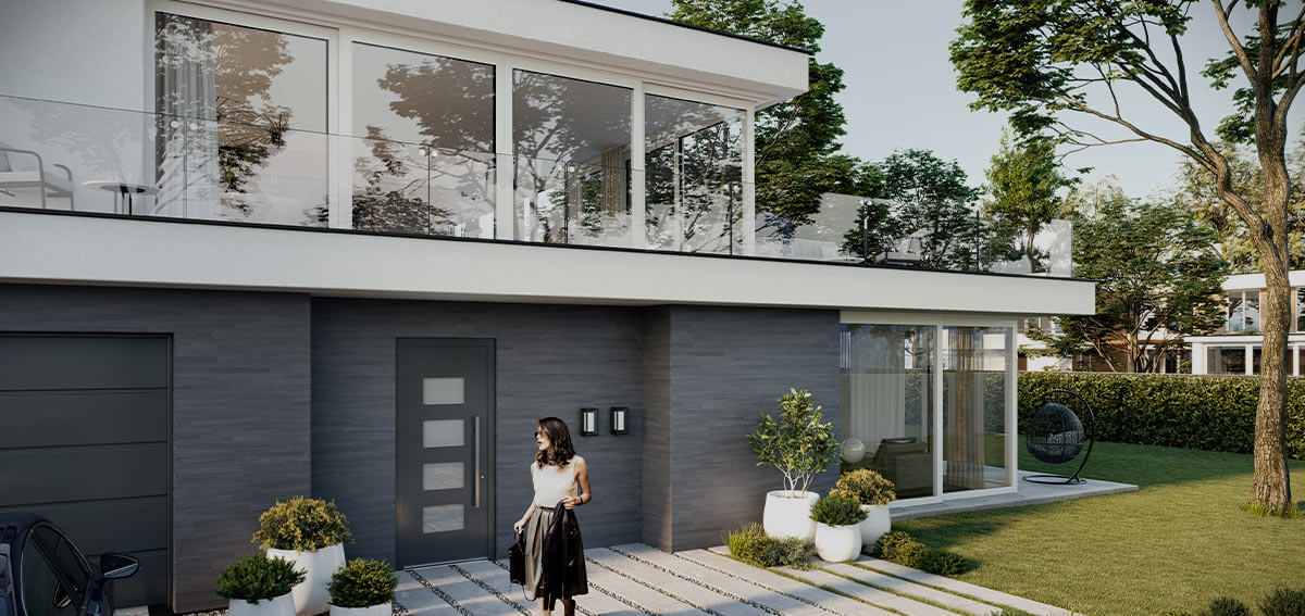 Okna aluminiowe - Aluhaus