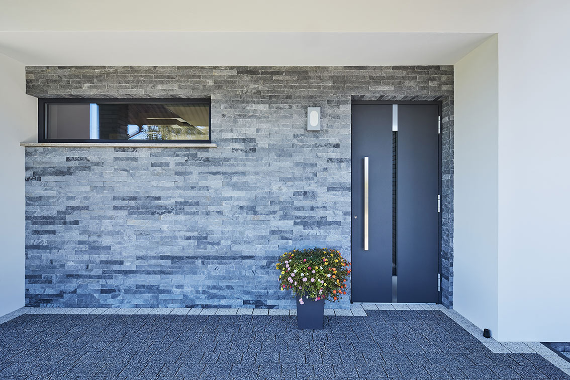 Drzwi otwierane na zewnątrz - Aluhaus