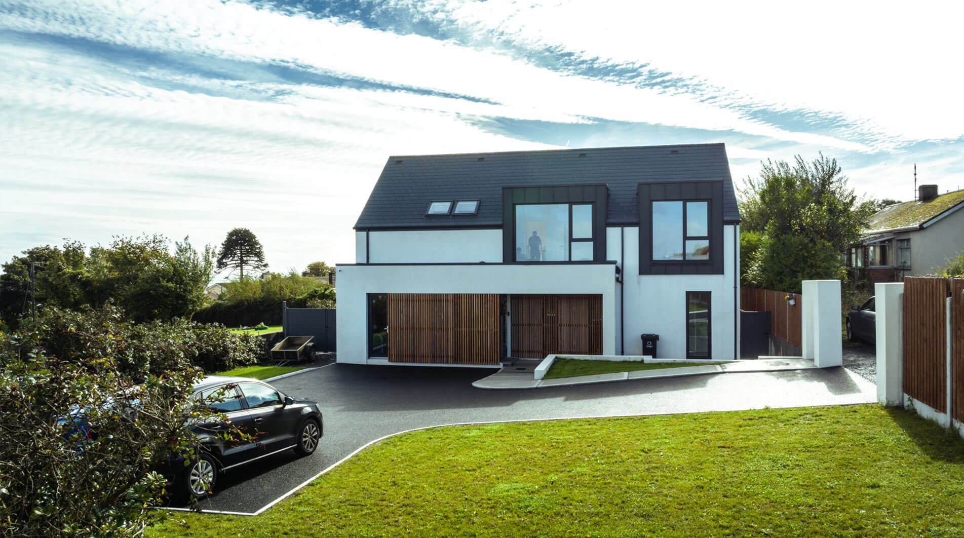 Dom pasywny z oknami Aluhaus