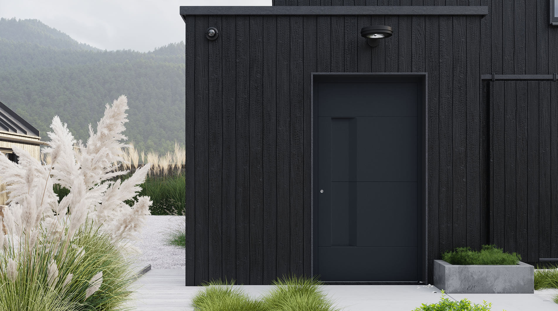 Drzwi zewnętrzne Mergo - Aluhaus