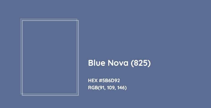 Blue Nova 825