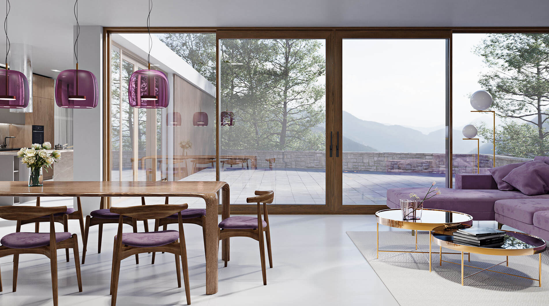 Drzwi tarasowe dźwiękoszczelne - Aluhaus