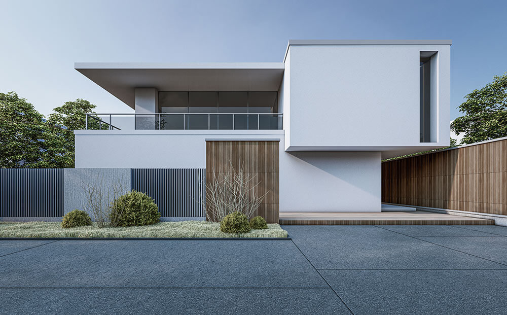 Modna elewacja domu 2024