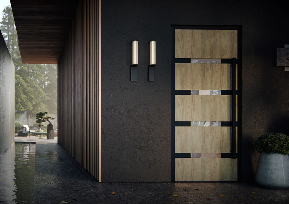 Nowoczesne drzwi wejściowe trendy 2024