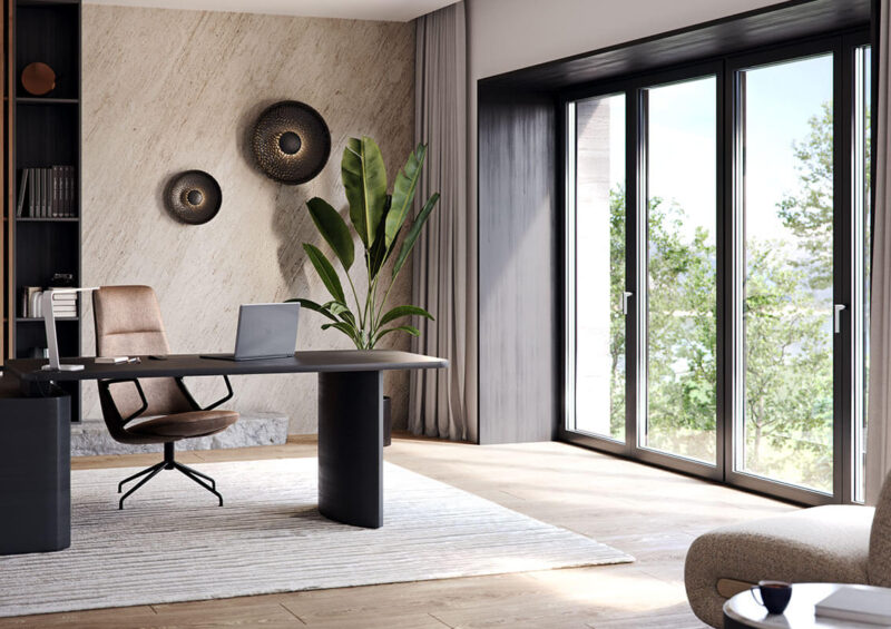 Okna aluminiowe MIRU Evo Hidden