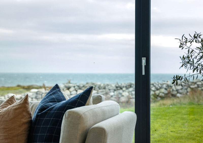 Okno otwierane - dom nad morzem