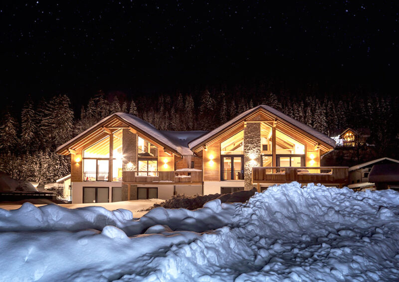 Okna do domu w górach - Aluhaus