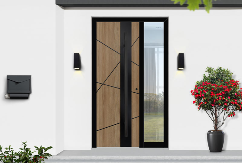 Drzwi 90 cm - Nero Aluhaus